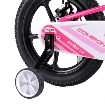 Велосипед COMIRON MATRIX M16PW, 16", розовый/белый в Магазине Спорт - Пермь