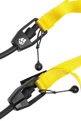 Тренажер для плавания Mad Wave Dry training with plastic handles, М0771 09 2 00W, сопротивление от 2,2 до 6,3 кг, желтый в магазине Спорт - Пермь