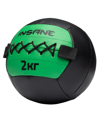 Медбол (мяч атлетический) INSANE IN24-WB100, 2кг в Магазине Спорт - Пермь