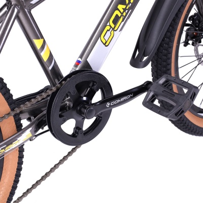 Велосипед COMIRON RABEL, 20", (рама 12), 7 скоростей, черный в Магазине Спорт - Пермь