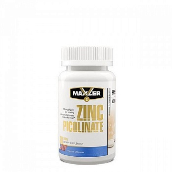 Maxler Zinc Picolinate 50mg (60 таблеток) в магазине Спорт - Пермь