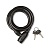 Замок велосипедный с ключом GOLDEN KEY (GK102.103), 8х1000 мм