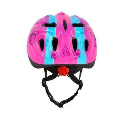 Шлем детский RGX WX-H10 с регулировкой размера (50-57), BUTTERFLY PINK