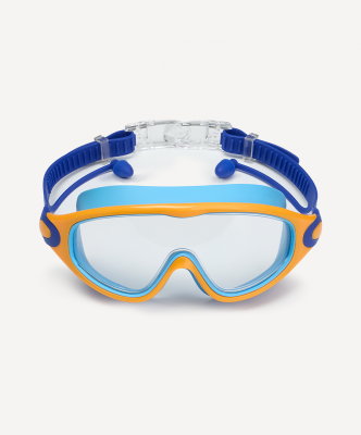 Очки - маска для плавания с берушами детские 25Degrees Fusion, Navy/Blue/orange в магазине Спорт - Пермь