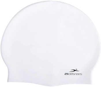 Шапочка для плавания 25DEGREES 25D21004А, силикон, Nuance White в магазине Спорт - Пермь