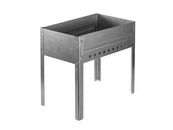Мангал сборный Tonar, 350*240*350мм, 0,4мм