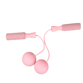 Скакалка Woohooo Insense WIN-6,5PN, мяч 6,5см, длина 42 см, розовая в Магазине Спорт - Пермь