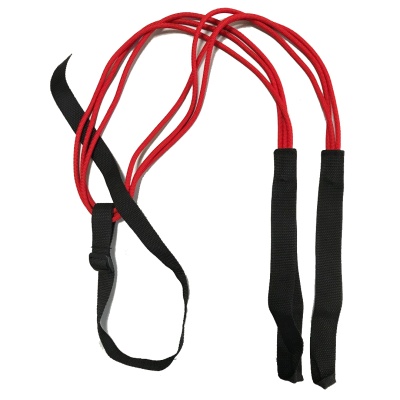 Эспандер лыжника / пловца / борца универсальный, 1,25м, 2 резинки Plastep с креплением и лямками для рук в Магазине Спорт - Пермь