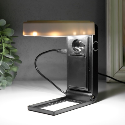 Лупа-лампа для творчества *10*25,  линзы d-1 и 12,5см, арт. 9937155