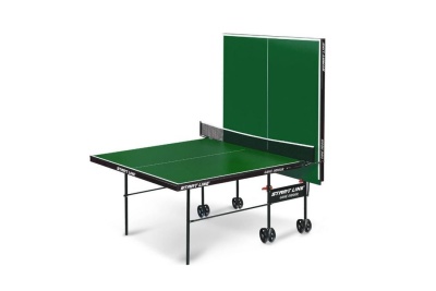 Теннисный стол Start Line GAME INDOOR с сеткой, Green