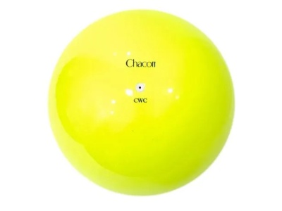 Мяч для художественной гимнастики CHACOTT 3015030007-58, 17 см, цвет 062 (лимонный)