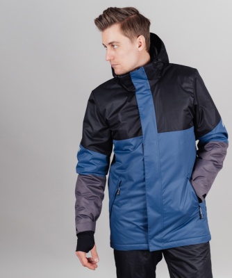 Утепленная куртка NORDSKI Casual Black/Denim NSM750054 в Магазине Спорт - Пермь