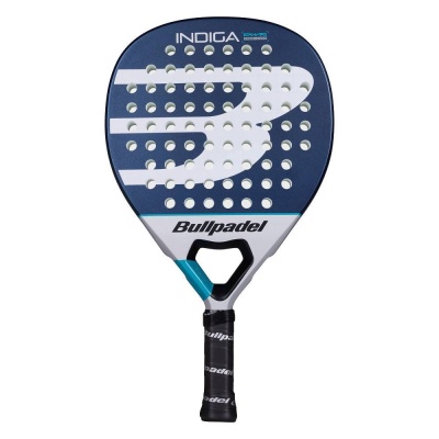 Ракетка для падела BULLPADEL Indiga Power 26, 494416, темносине-серый