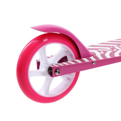 Самокат COMIRON  GT2021-Z2, 145мм, розовая зебра