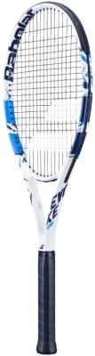 Ракетка для большого тенниса Babolat Evoke Team, 121245, ручка Gr 3, бело-синяя