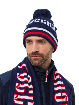 Шапка мужская Россия 70M-RT-1846, синяя