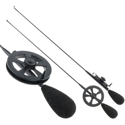 Удочка зимняя Akara Leader N Carbon в катушкой с тюльпаном