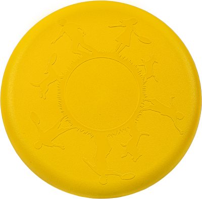 Летающая тарелка - фрисби "Fortius", жёлтая