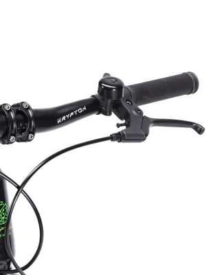 Велосипед Krypton Hyperion KH10BGY20HF, 20", 1 скорость, черный-зеленый в Магазине Спорт - Пермь