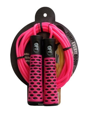 Скакалка тренировочная с регулируемыми ручками Original FitTools FT-JR-11 в Магазине Спорт - Пермь