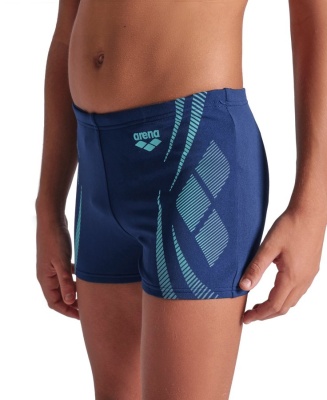 Детские плавки-шорты Arena POSEIDONIA SWIM SHORT JR, 009008 708, navy-water в магазине Спорт - Пермь