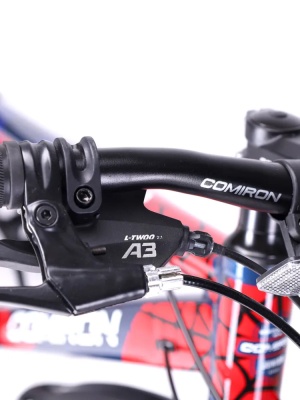 Велосипед COMIRON REBEL, 24", 8 скоростей, (рама 13), сине-красный в Магазине Спорт - Пермь