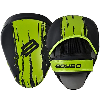 Лапы BoyBo Stain BPS450, черно-зеленые в магазине Спорт - Пермь