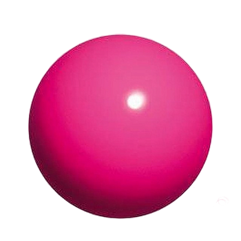 Мяч для художественной гимнастики SASAKI M-20B Middle Ball, 17 см, цвет Р - розовый