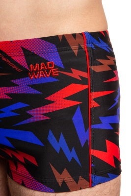 Мужские плавки-шорты Mad Wave X-Pert Anti-Chlor D7, M0223 05 D7W, Black в магазине Спорт - Пермь