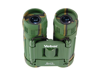 Бинокль Veber Sport БН 8x21, камуфлированный