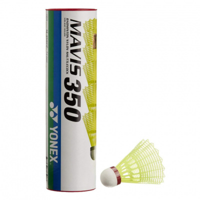 Волан для бадминтона пластиковые Yonex Mavis 350 Yellow(Fast) (1 волан)