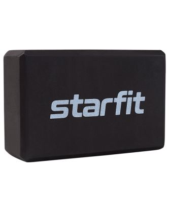 Блок для йоги Starfit BF-YB02, 22,5х15х8 см, черный в Магазине Спорт - Пермь