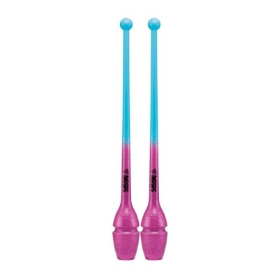 Булавы SASAKI М-34JKGH Galaxy Input-Rubber Clubs, 40,5 см, LIBUxAM - голубой-аметист