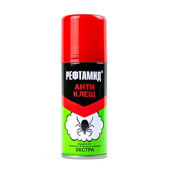 Репеллент "Рефтамид", Антиклещ,  Экстра ,100 мл