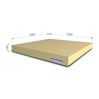РОМАНА Мягкий щит (Мат) 1000*1000*100, одинарный 5.001.10 в Магазине Спорт - Пермь