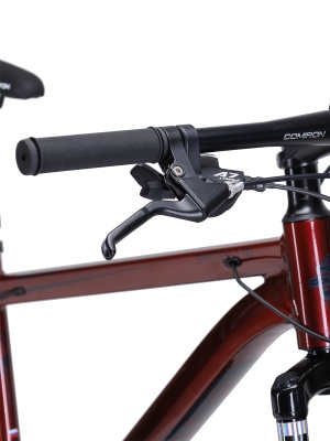 Велосипед COMIRON SYSTEM 27,5", 10 скоростей, (19 рама), красный в Магазине Спорт - Пермь