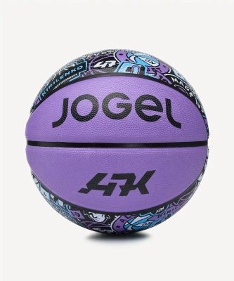 Мяч для баскетбола JOGEL Challenger 47, фиолетовый, размер 6 ЦБ-00007727