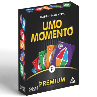 Карточная игра "UNO MOMENTO. Premium", 70 карт, артикул 4726776