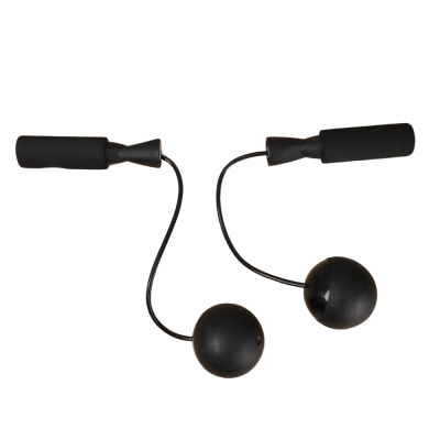 Скакалка Woohooo Insense WIN-6,5BL, мяч 6,5см, длина 42 см, черная в Магазине Спорт - Пермь