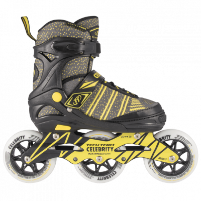 Детские раздвижные роликовые коньки Tech Team CELEBRITY