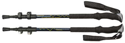 Палки для ходьбы TECH TEAM HIMALAYAS 3-х секционные, 105-135 см