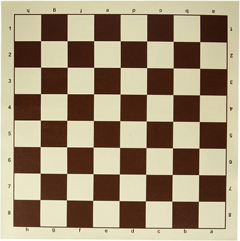 Шахматная доска виниловая, 34х34 см