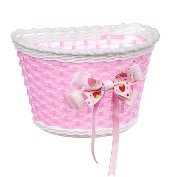 Корзина детская на руль STG HL-BS01-8, розовая