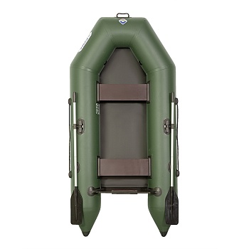 Лодка моторная Румб 280 + Слань-книжка, зеленая