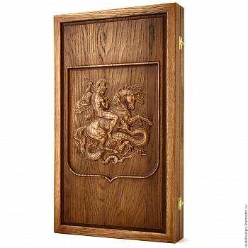 Нарды (Кинешма) Георгий Победоносец, патина, бук