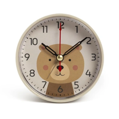 Будильник Рубин кварцевый, корпус хаки "Медвежонок" (В7-036) в магазине Спорт - Пермь