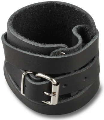 Напульсник усиленный кожаный с металлической пряжкой НК20 НК ППК20, 10х7см в Магазине Спорт - Пермь