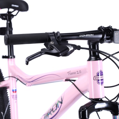 Велосипед COMIRON  FLAME 26", 21 скорость (рама 17), розовый в Магазине Спорт - Пермь