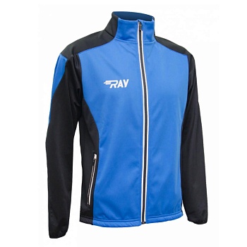 Куртка разминочная RAY WS PRO RACE (Men), принт, синий/черный