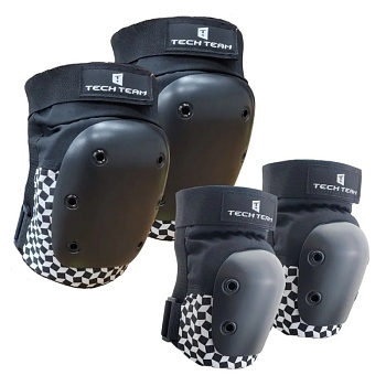 Комплект защиты TechTeam Armor Basic M2, black